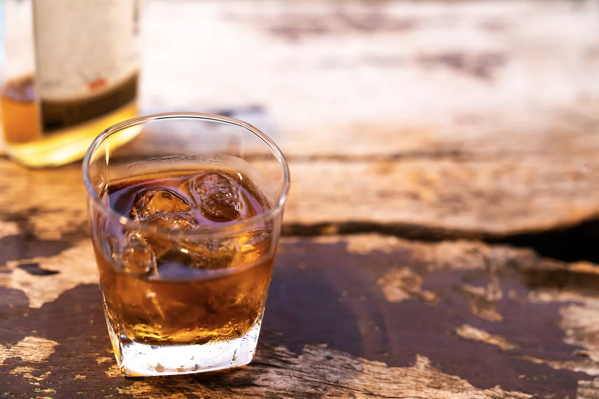Chocolate Old-Fashioned Cocktail