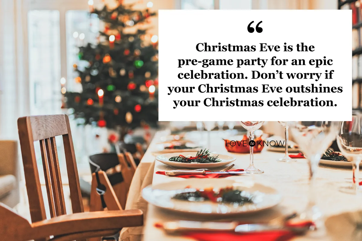 Christmas dining table