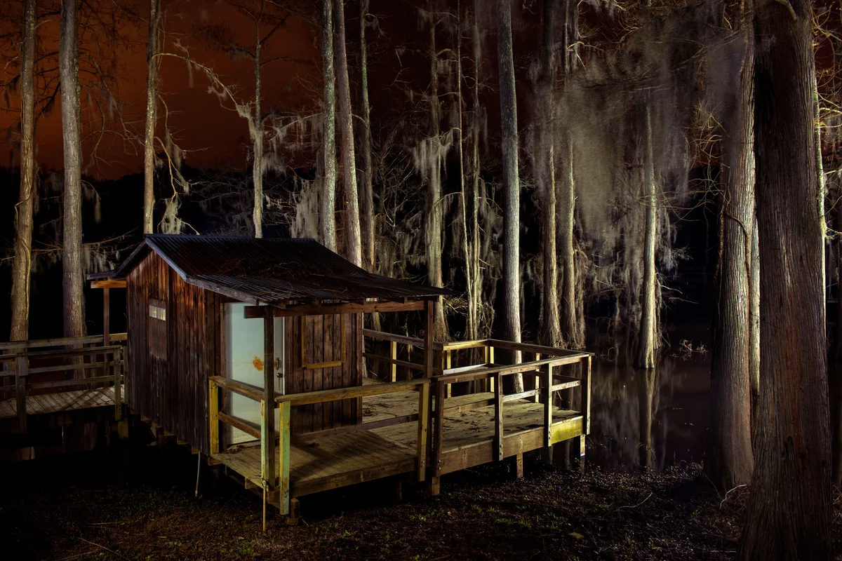 Cabin by the woods