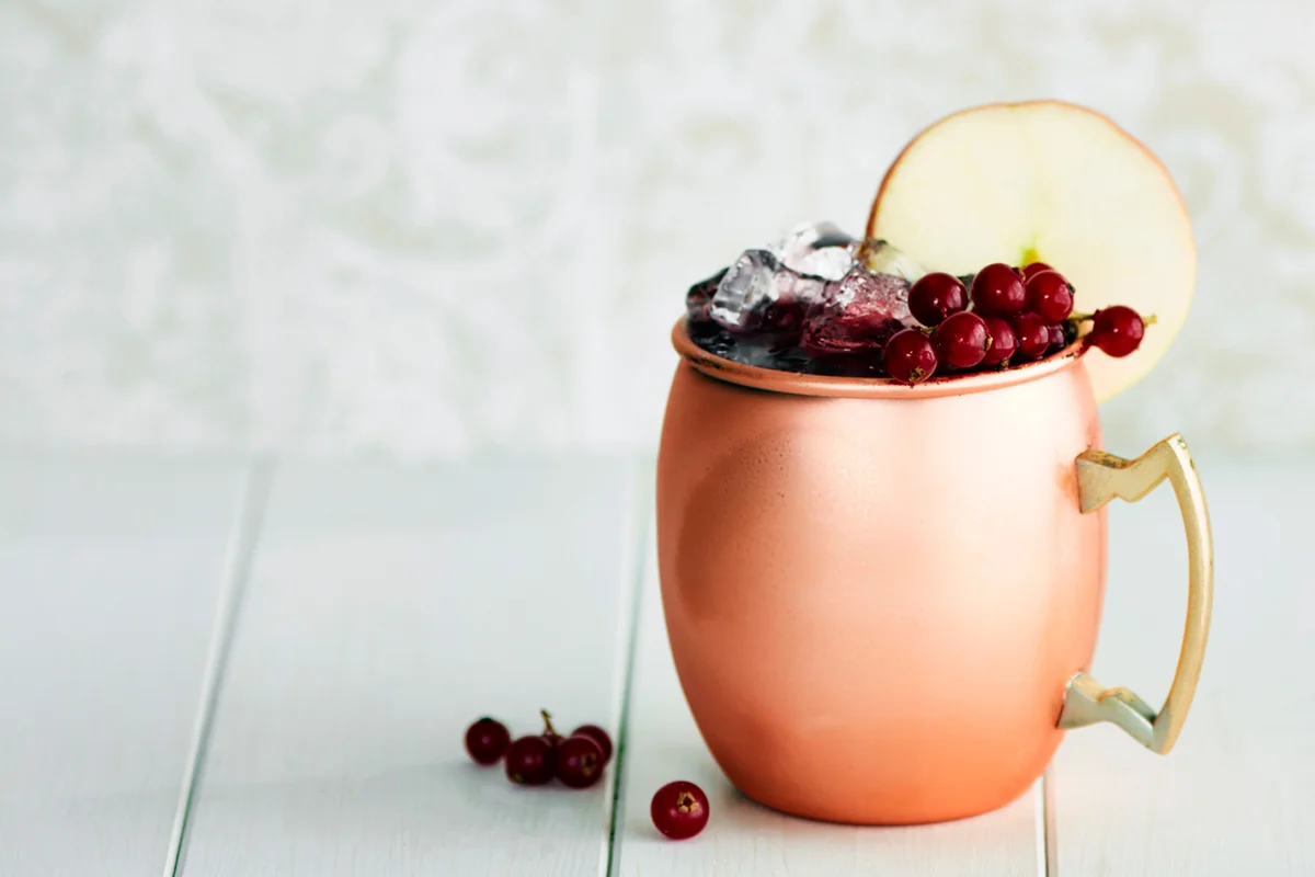 Cranberry Mocktail Mule