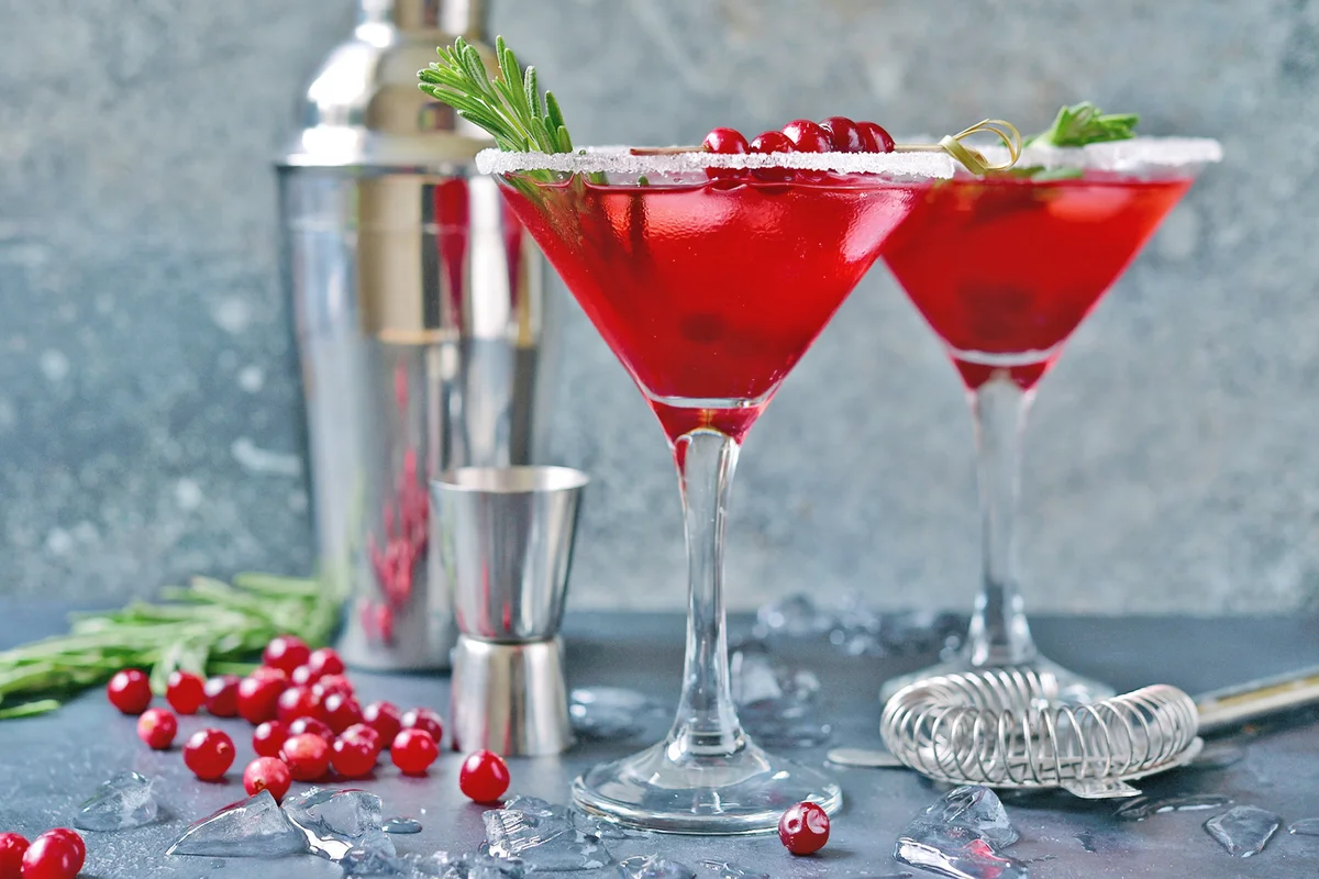 Cranapple Mocktail Martini