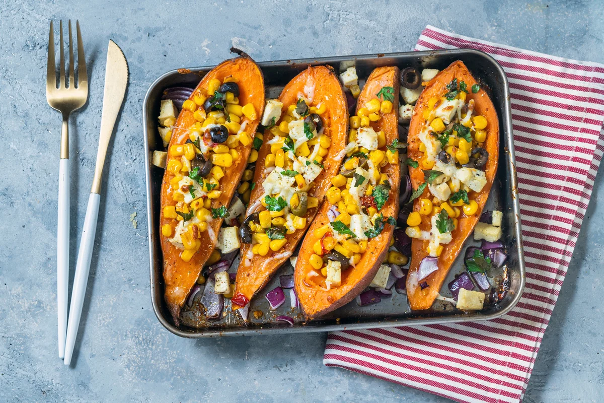 Stuffed Sweet Potatoes