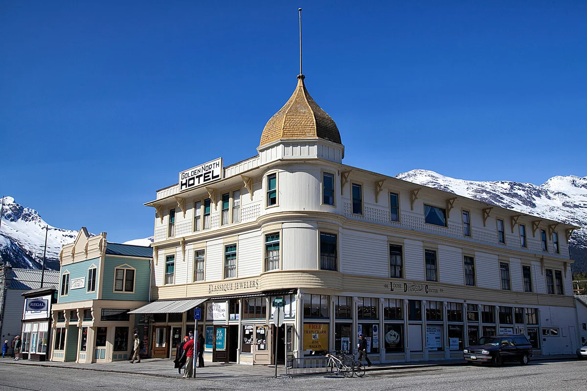 Golden North Hotel at Skagway, Alaska | Getty Editorial Use