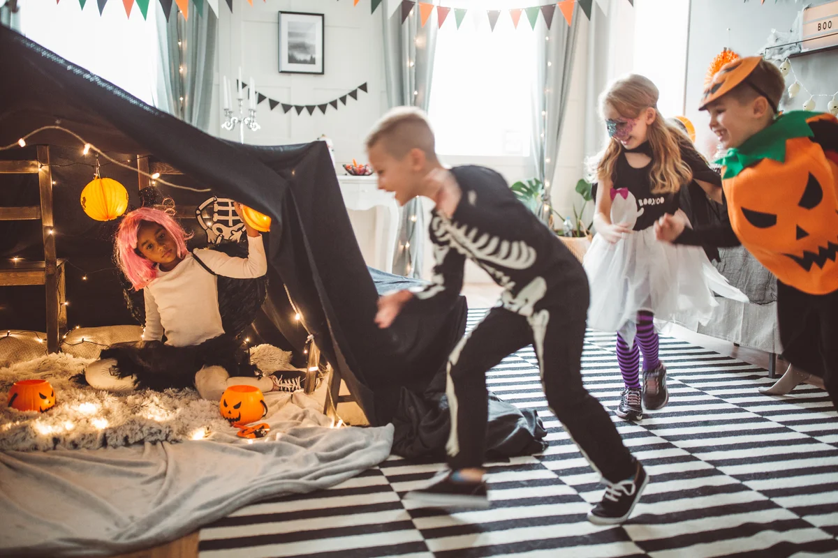 halloween tent party