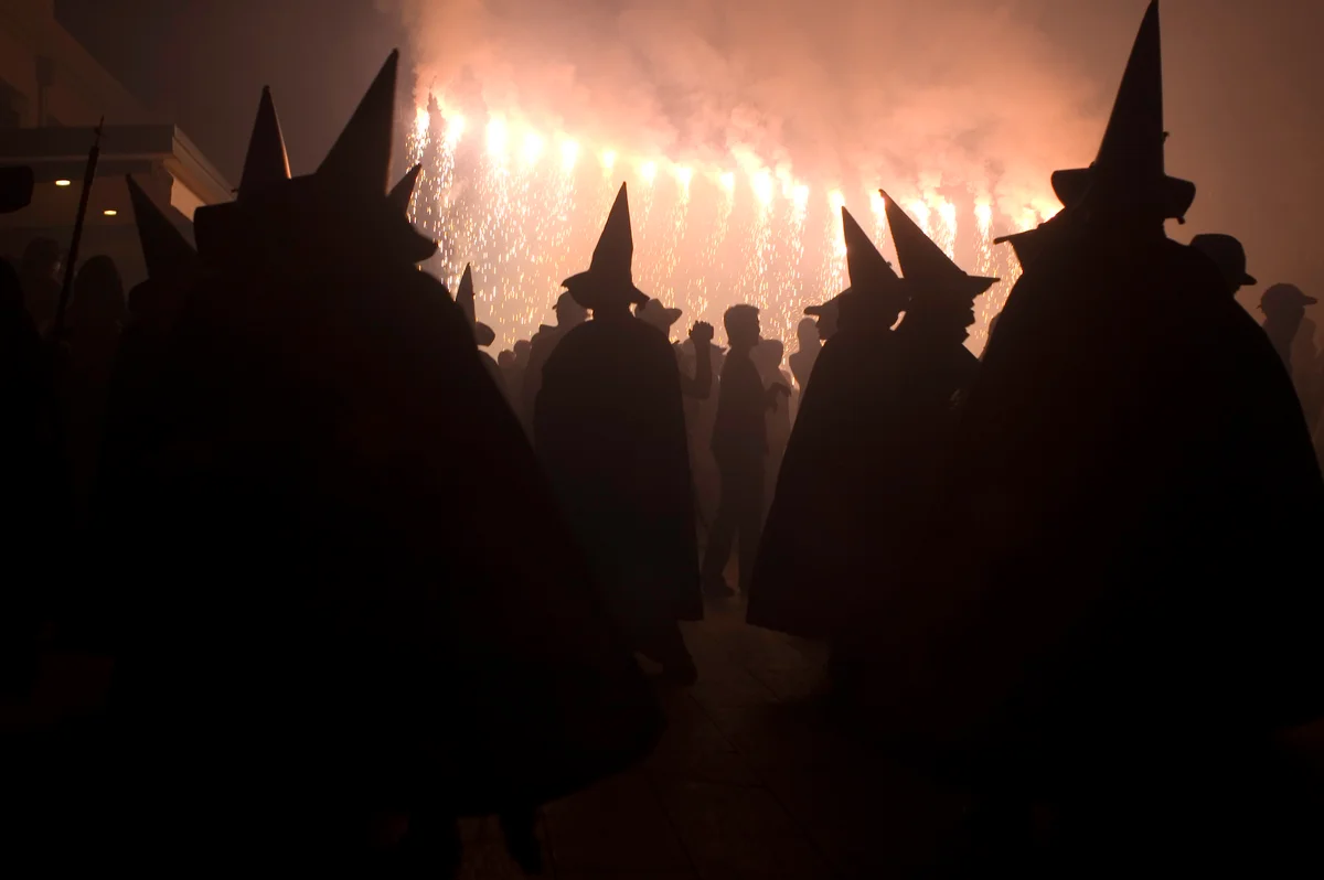 halloween blackout party