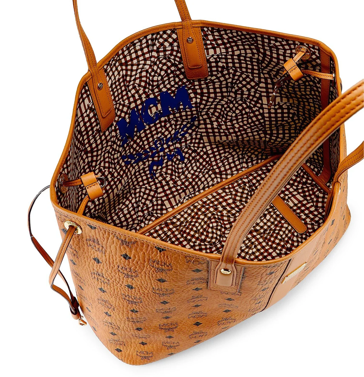MCM, Large Liz Reversible Visetos Shopper