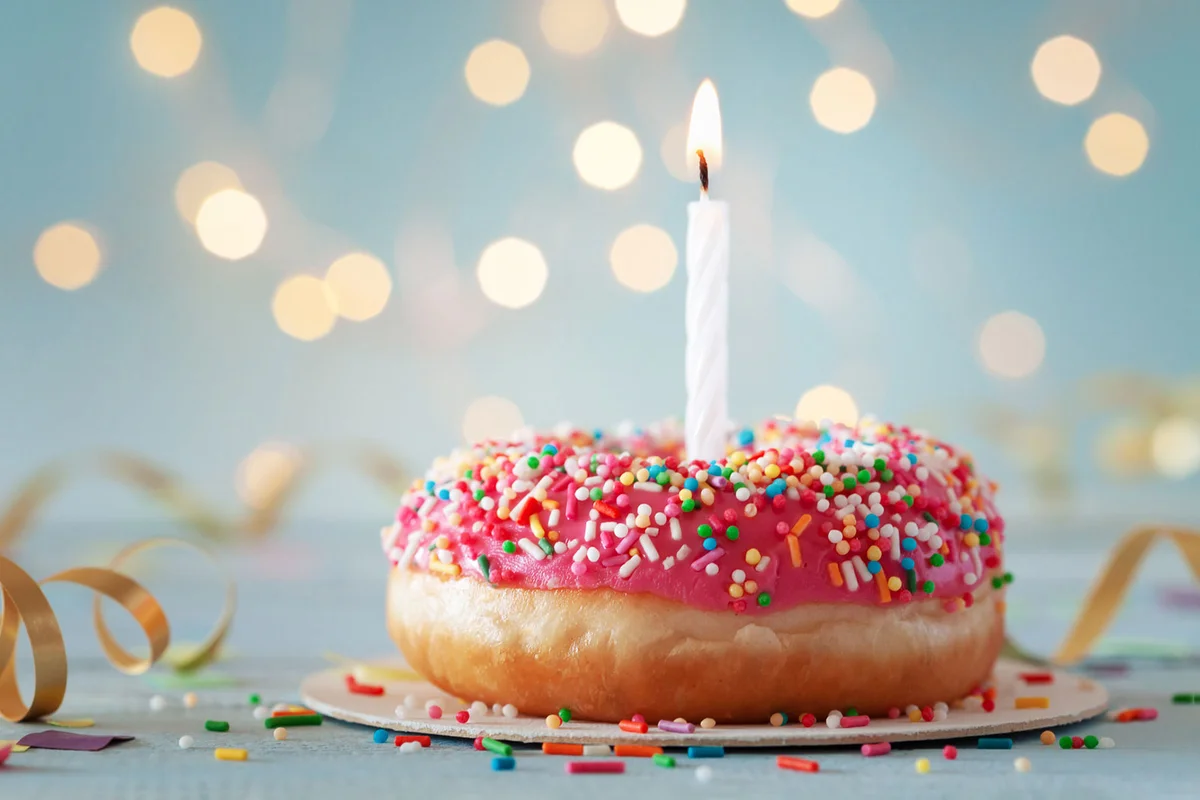 donut first birthday party