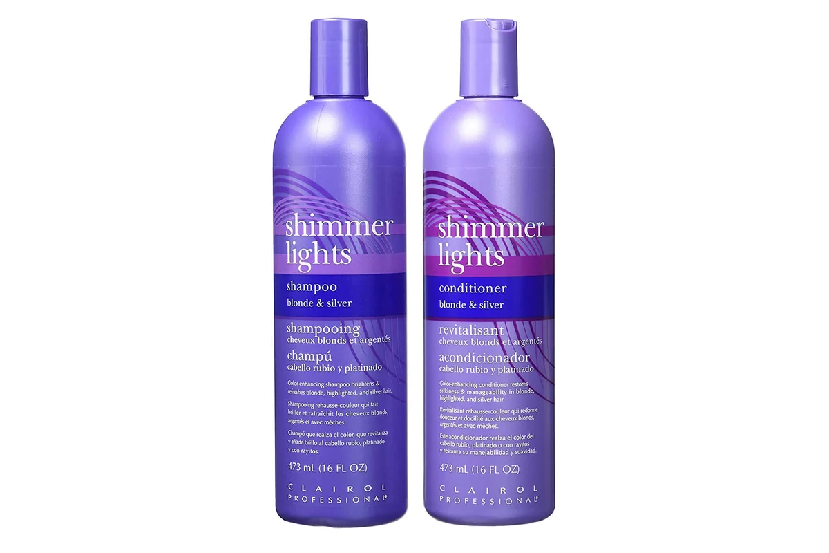 Clairol Shimmer Lights 16 oz. Shampoo + 16 oz. Conditioner