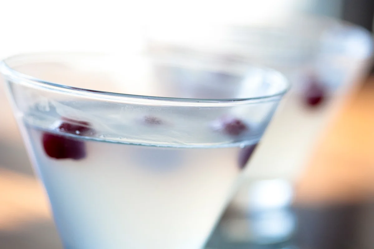 Frosty Cranberry Martini