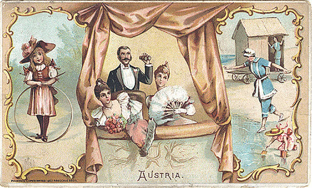 Arbuckle Trade Card from Austria