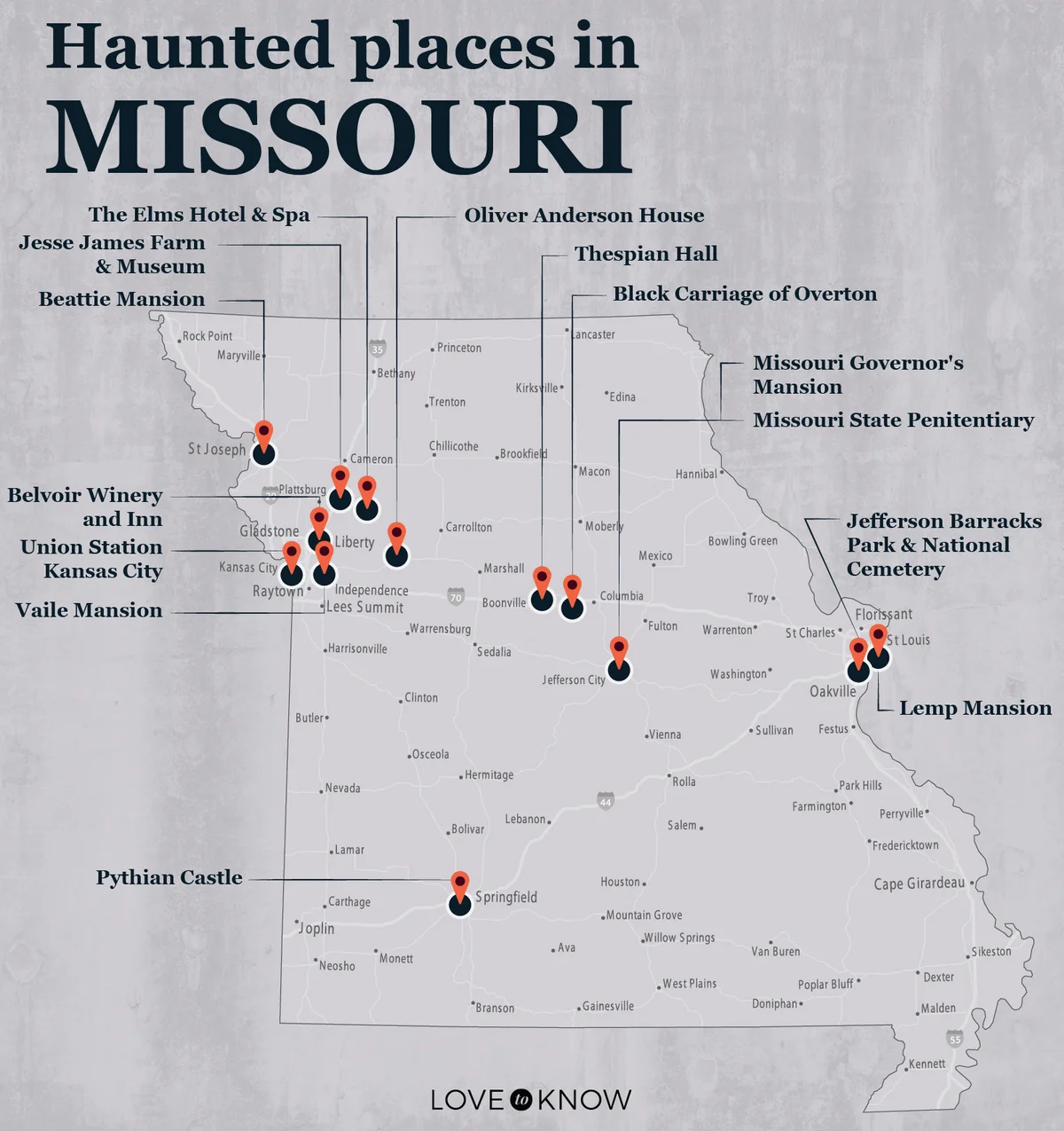Most Haunted Places in Missouri