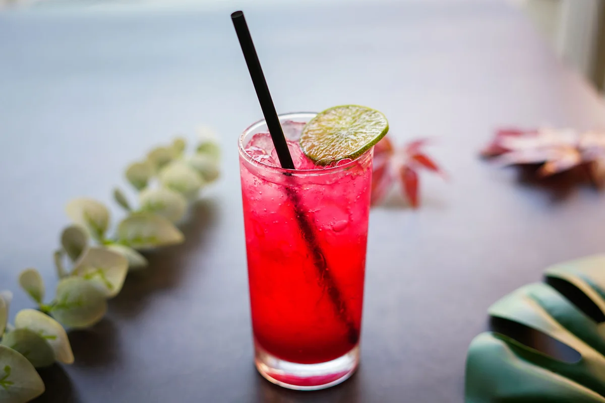 tart cranberry margarita cocktail