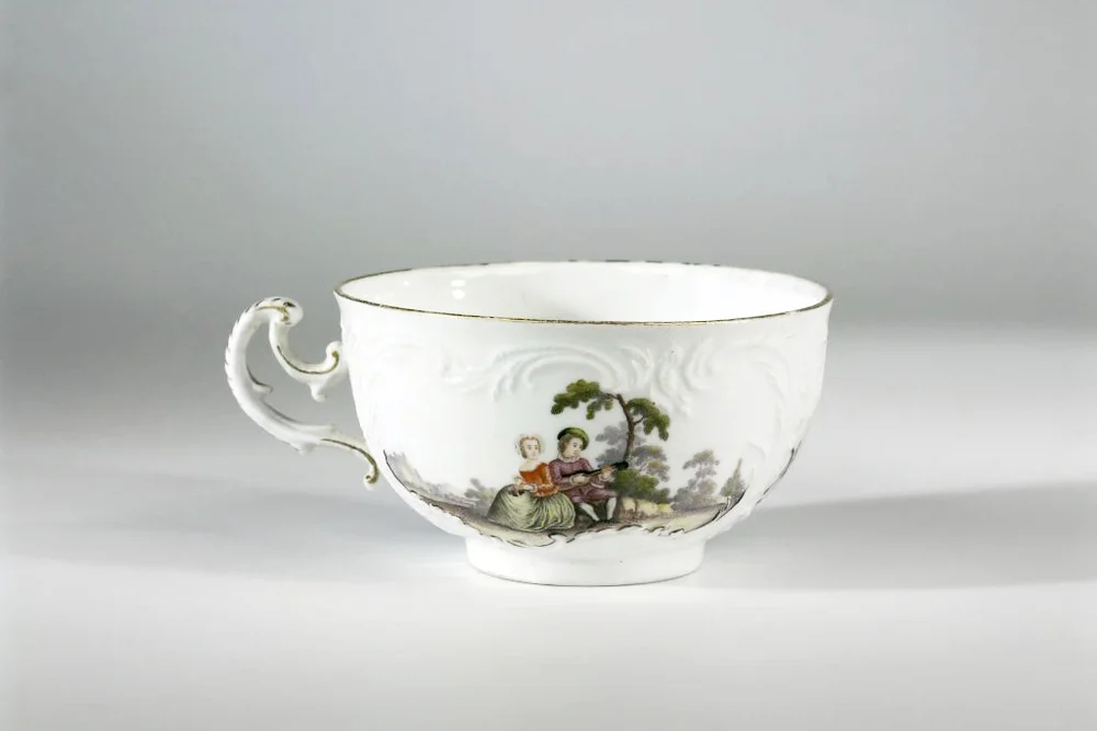 Antique Meissen Tea Cup