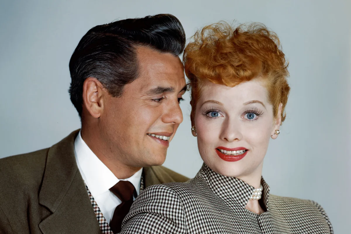 Actress Lucille Ball and her husband actor Desi Arnaz circa 1950's | Getty Editorial Use