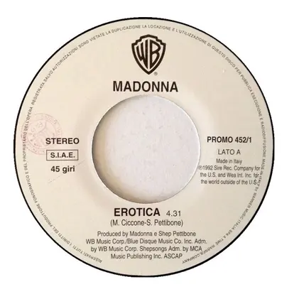 Madonna erotica single