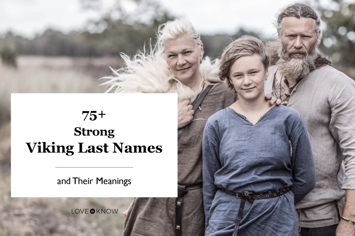 viking family mother father daughter
