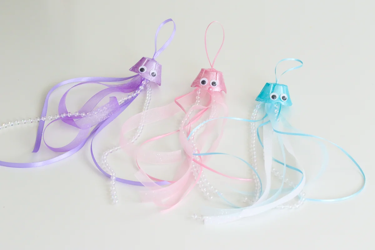Jellyfish Craft Ornament