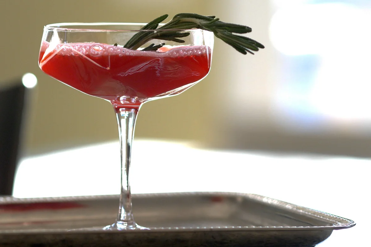 Red Bauble Martini