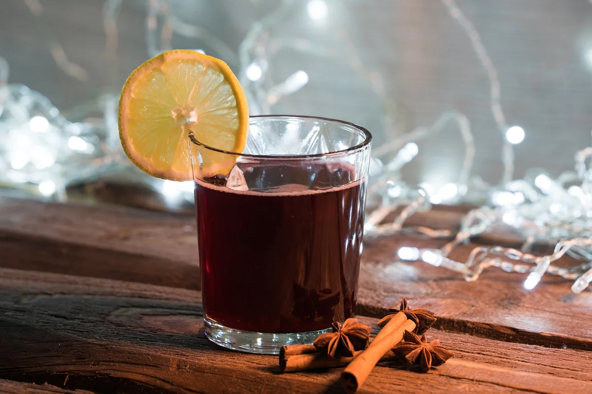 Spiced Cranberry Old-Fashioned