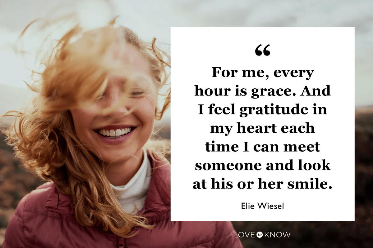 Famous quote about being grateful