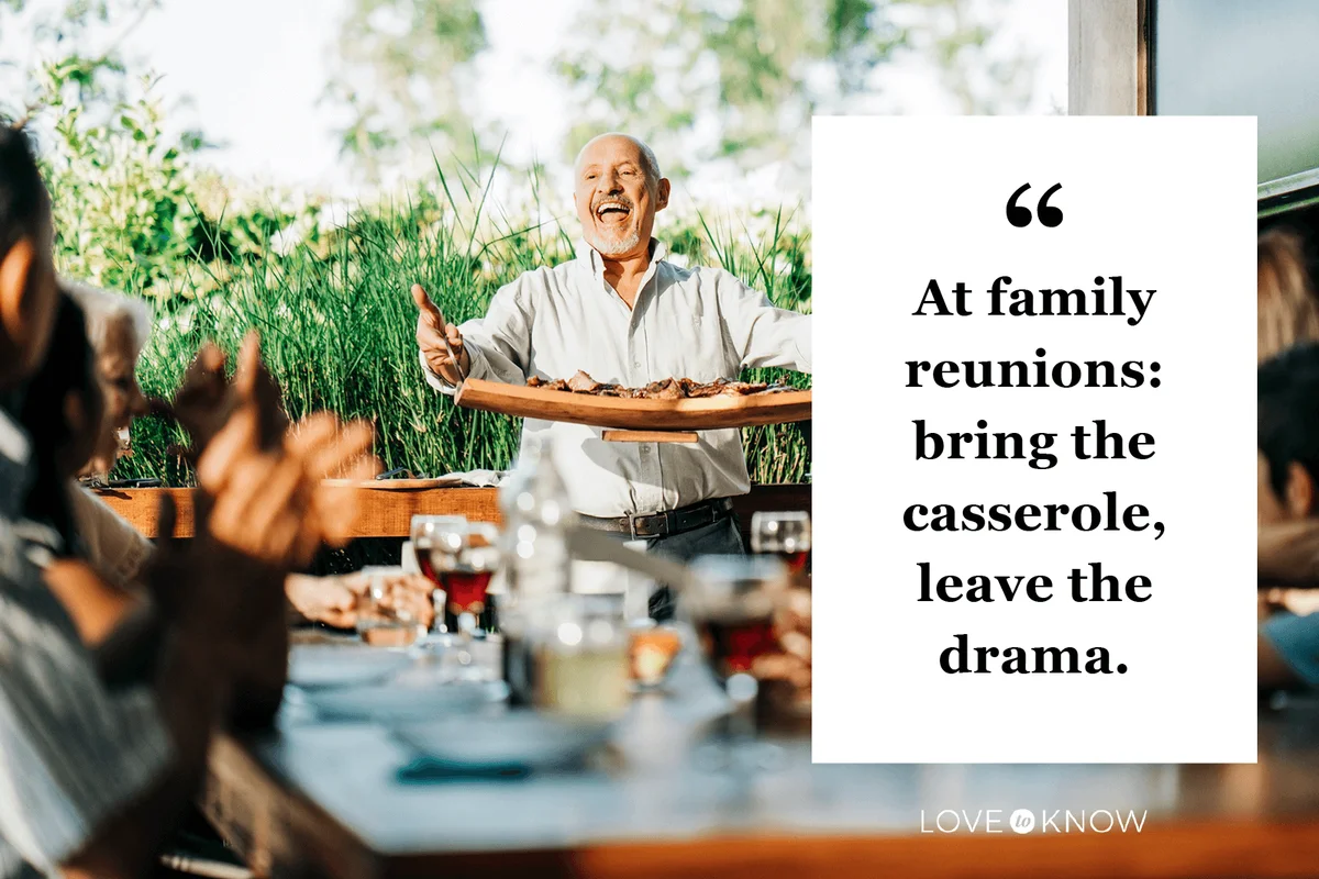 Funny family drama quote
