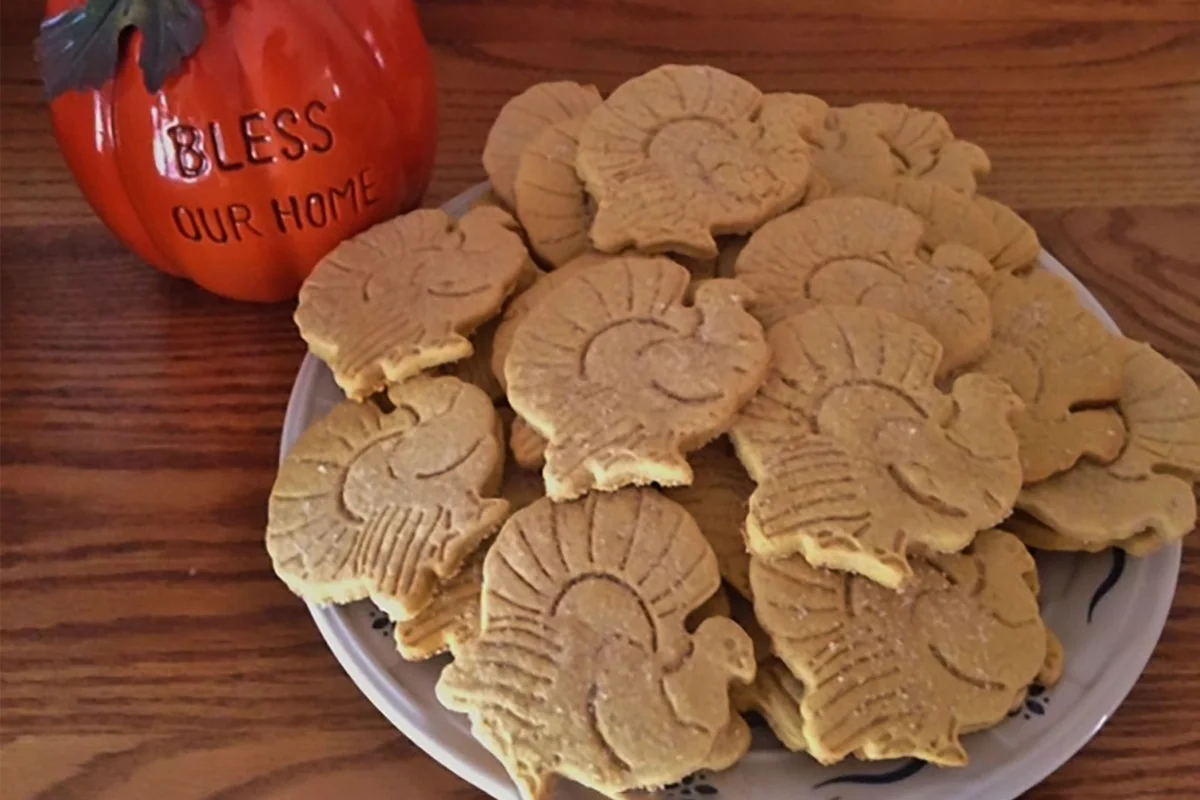 Harvest Spice Thanksgiving Cut-Out Cookies