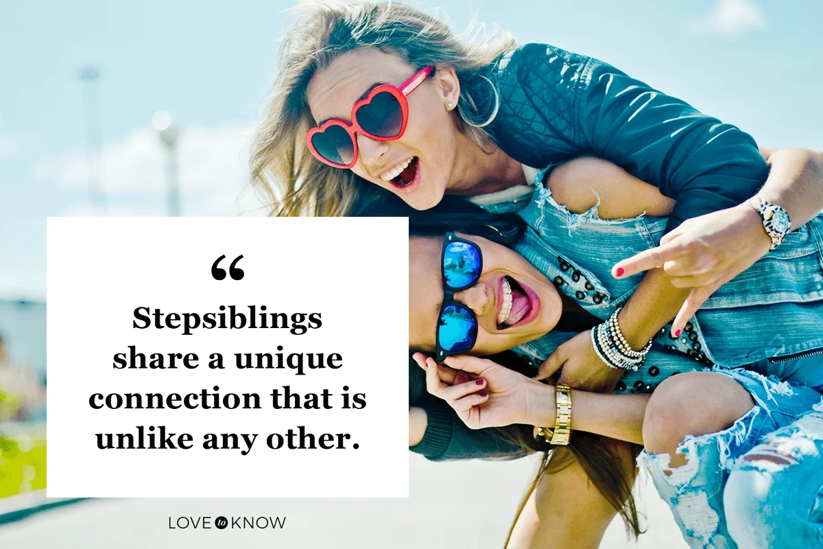 Heartwarming step siblings quote