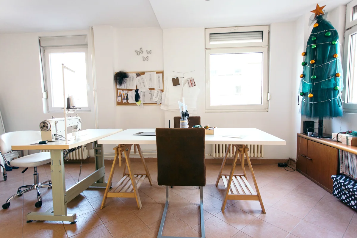 Fashion atelier of young designers