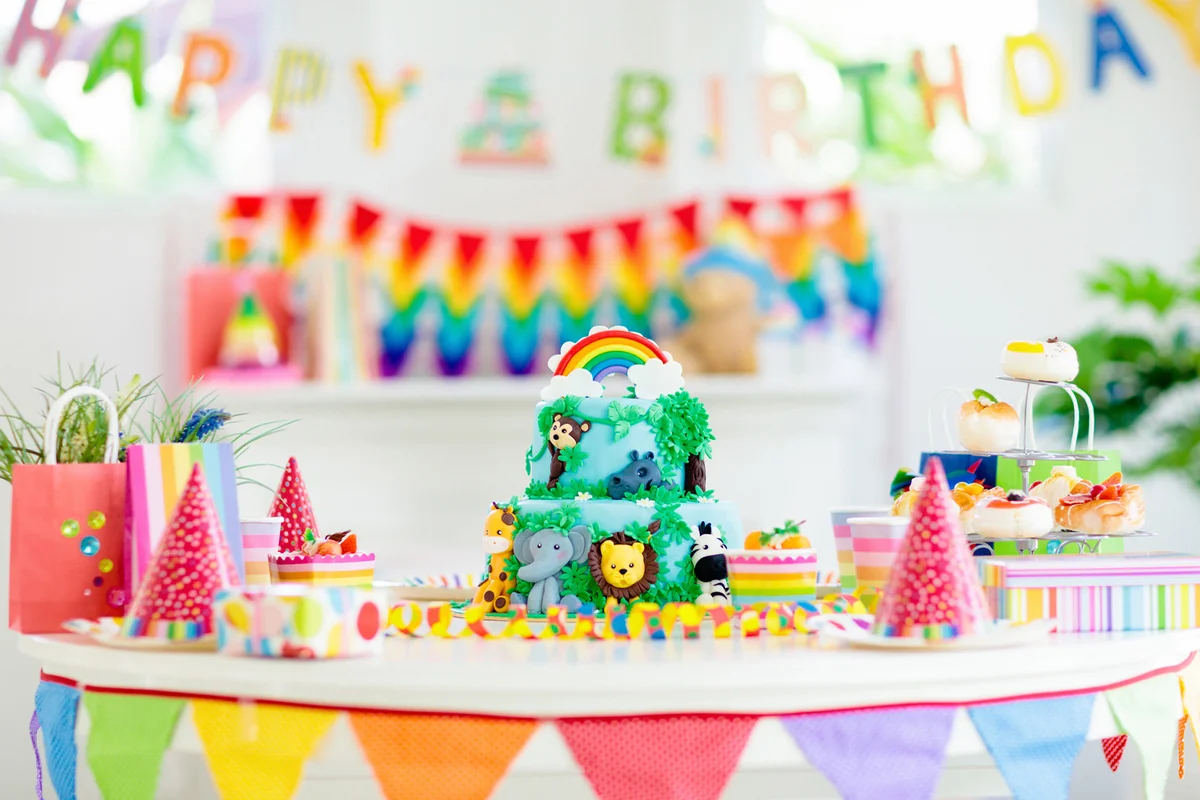 Child jungle theme party