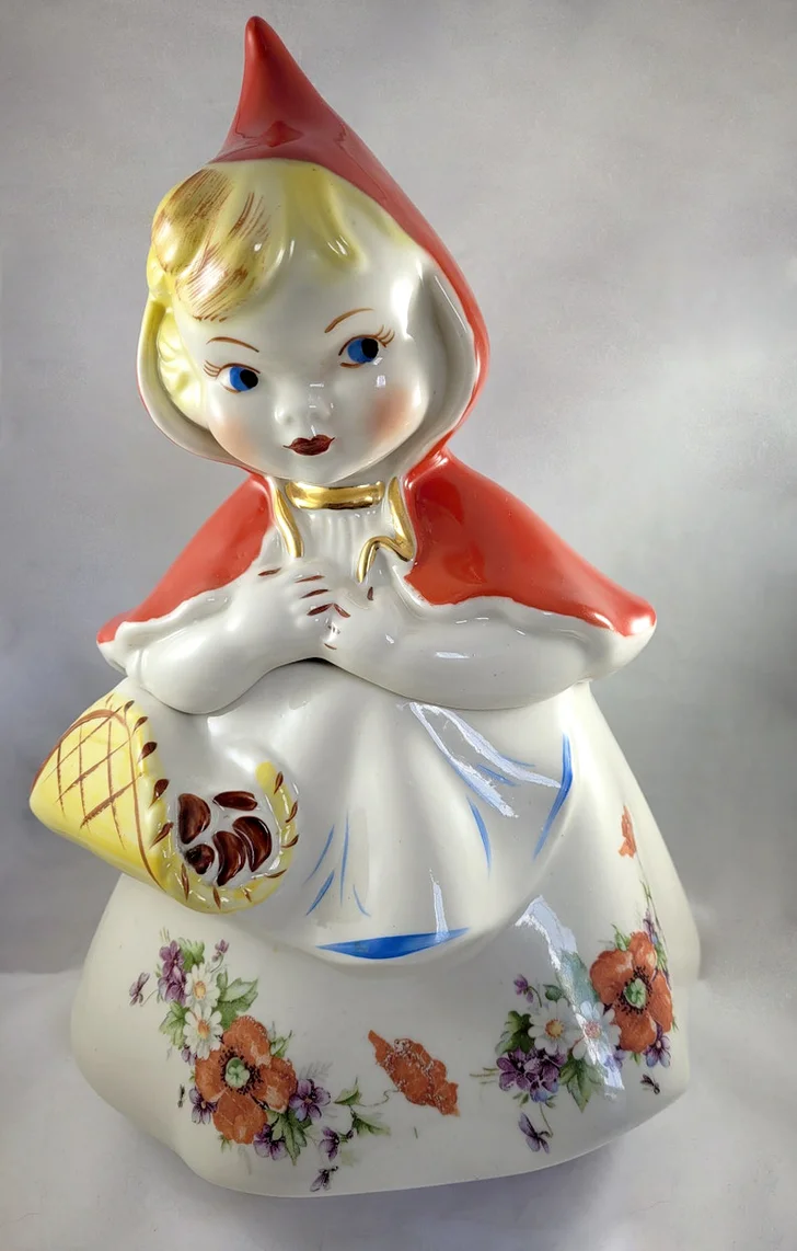 Hull Little Red Riding Hood Cookie Jar