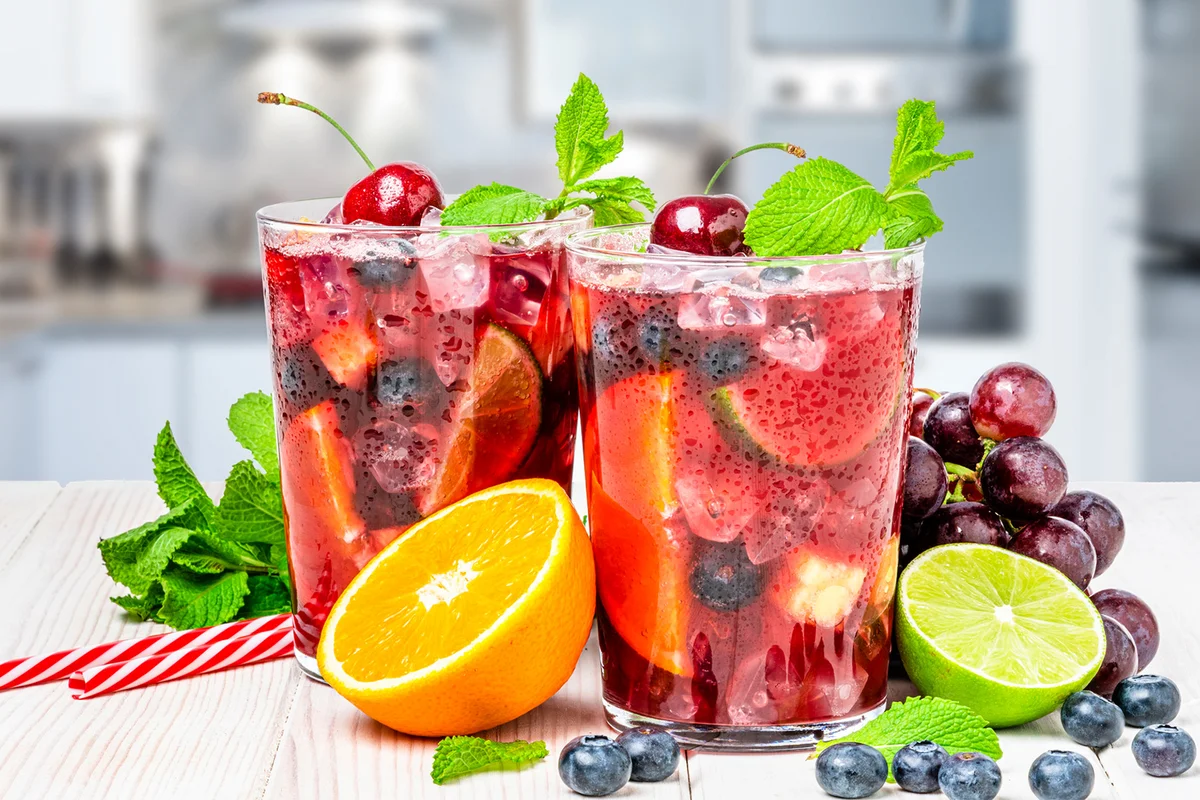 Nonalcoholic Sangria Punch