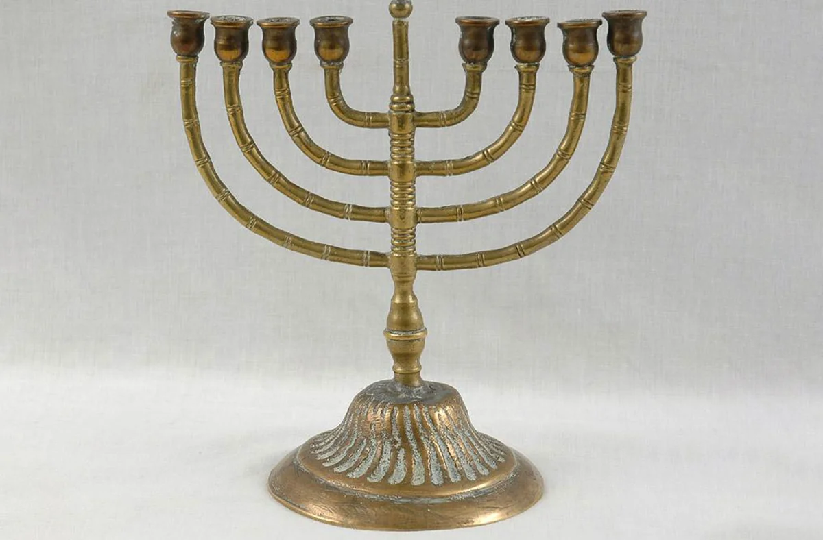 Hanukkah Menorah of Willy Tal