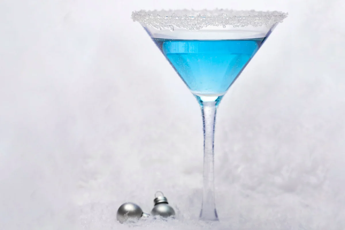 jack frost martini recipe for Christmas