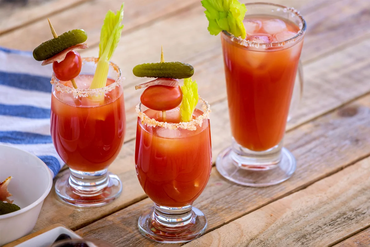 Christmas bloody mary recipe