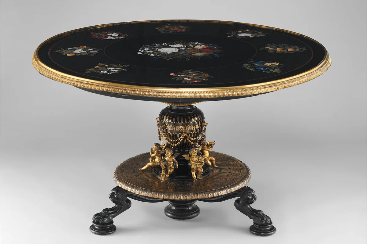 Marble-top table MET