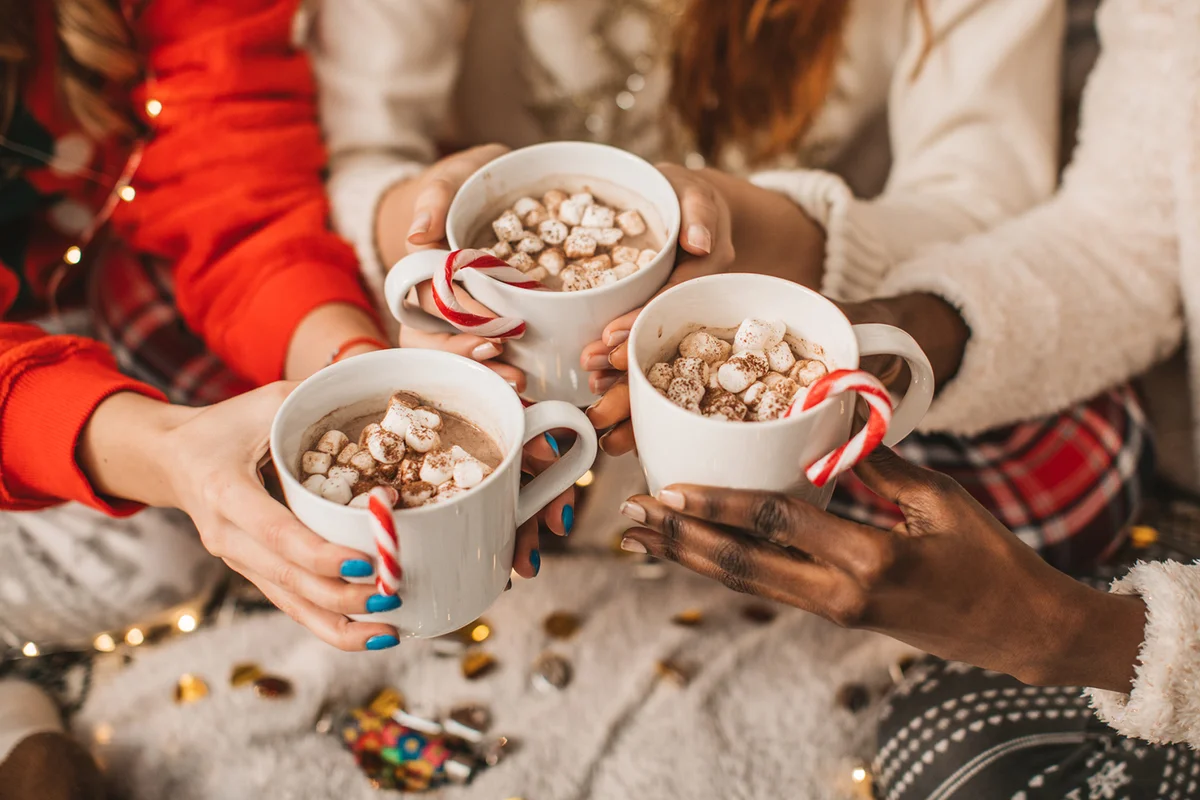 It's hot chocolate o'clock
