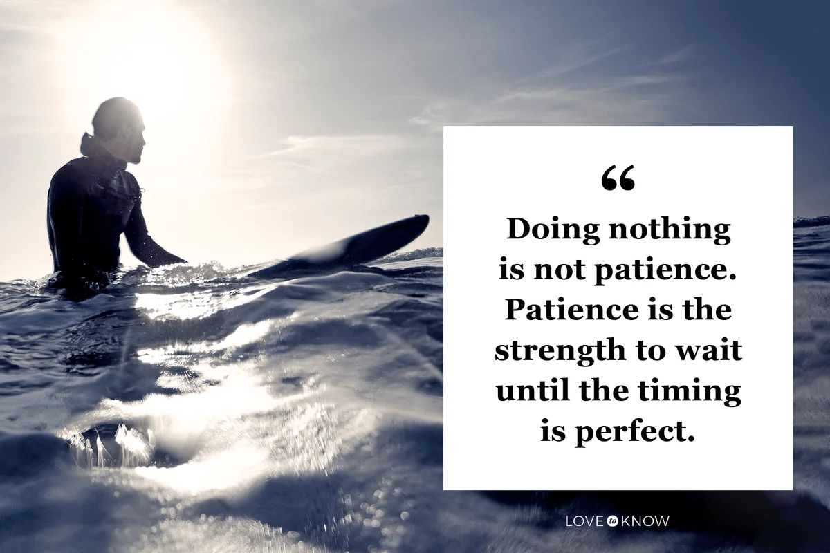 Time and Patience Saying