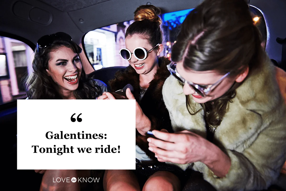 Saying for Galentine's Day Invitations