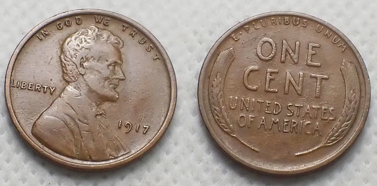 1917 Lincoln Wheat Cent