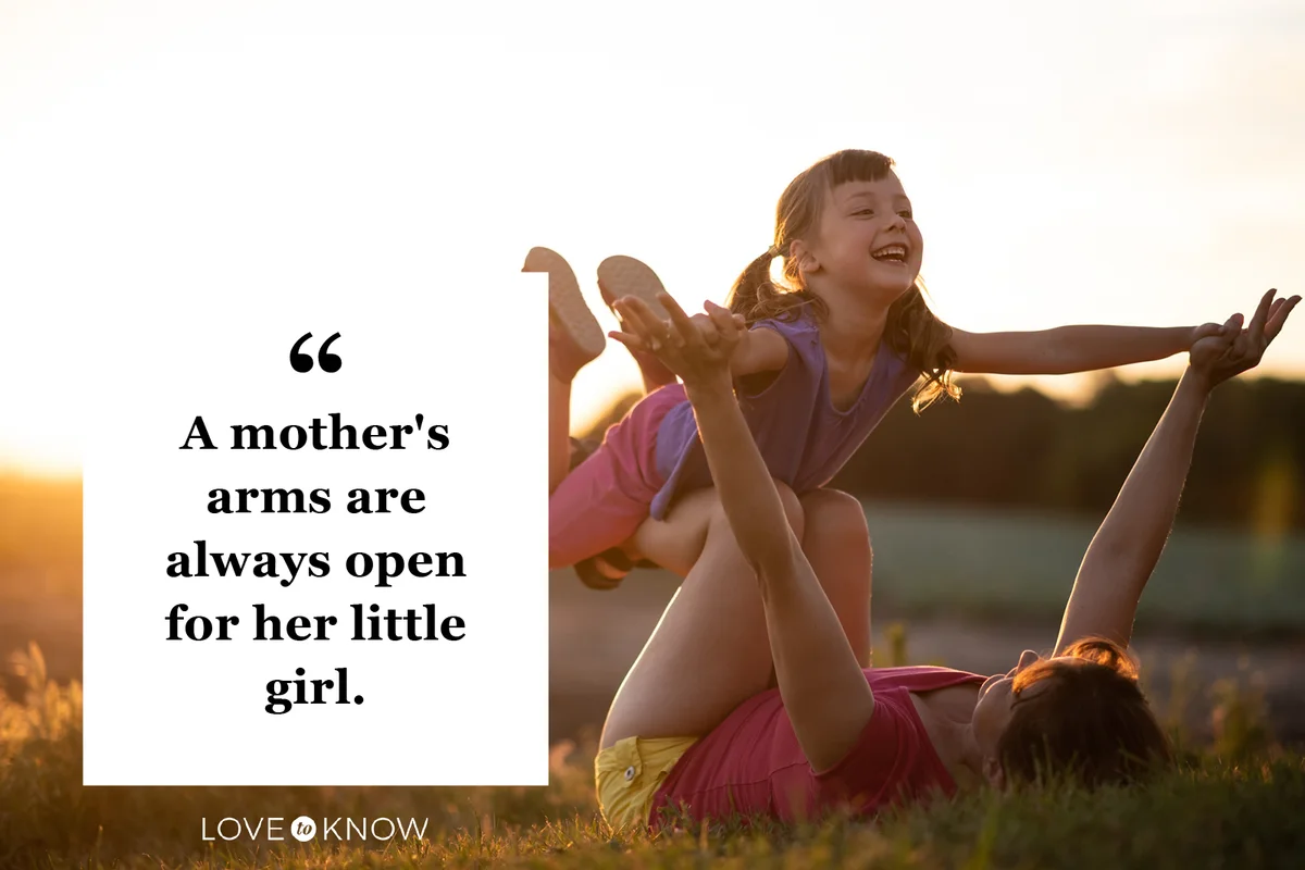 Quote for a Mother and Young Daughter