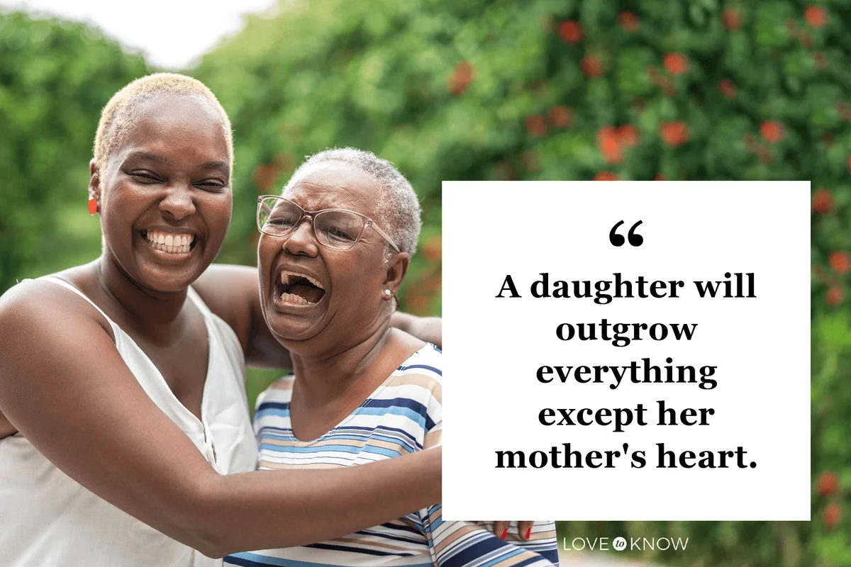 Short and Sweet Mother-Daughter Quote