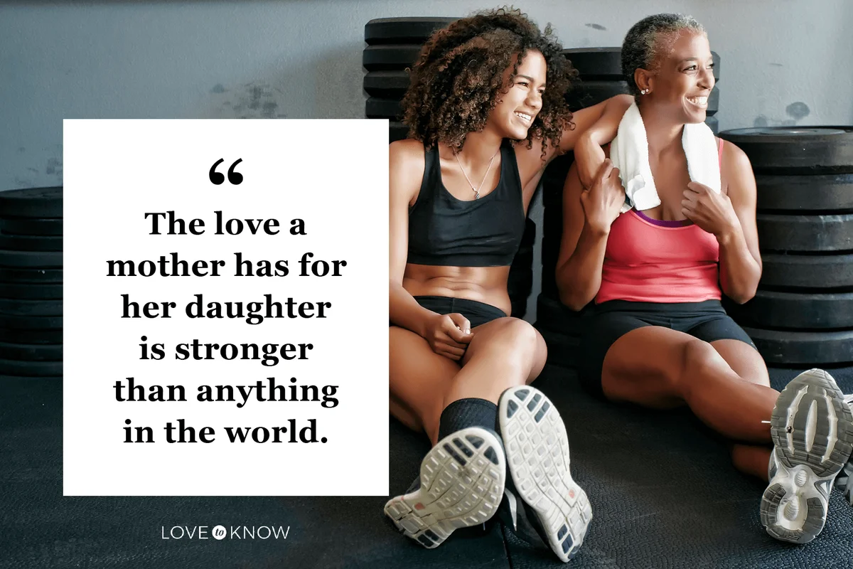 Mother-Daughter Quote All About the Love