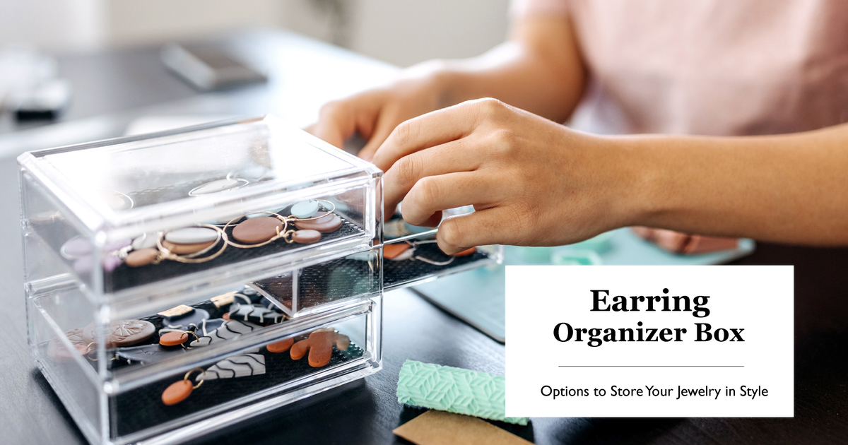 9 Earring Organizer Box Options to Store Your Jewelry in Style