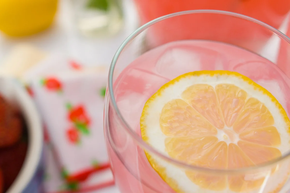 Tickled Pink Mocktail Highball