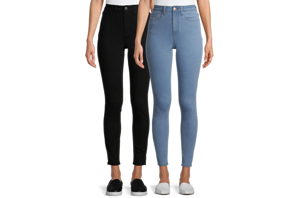 No Boundaries Juniors' High Rise Skinny Jeans