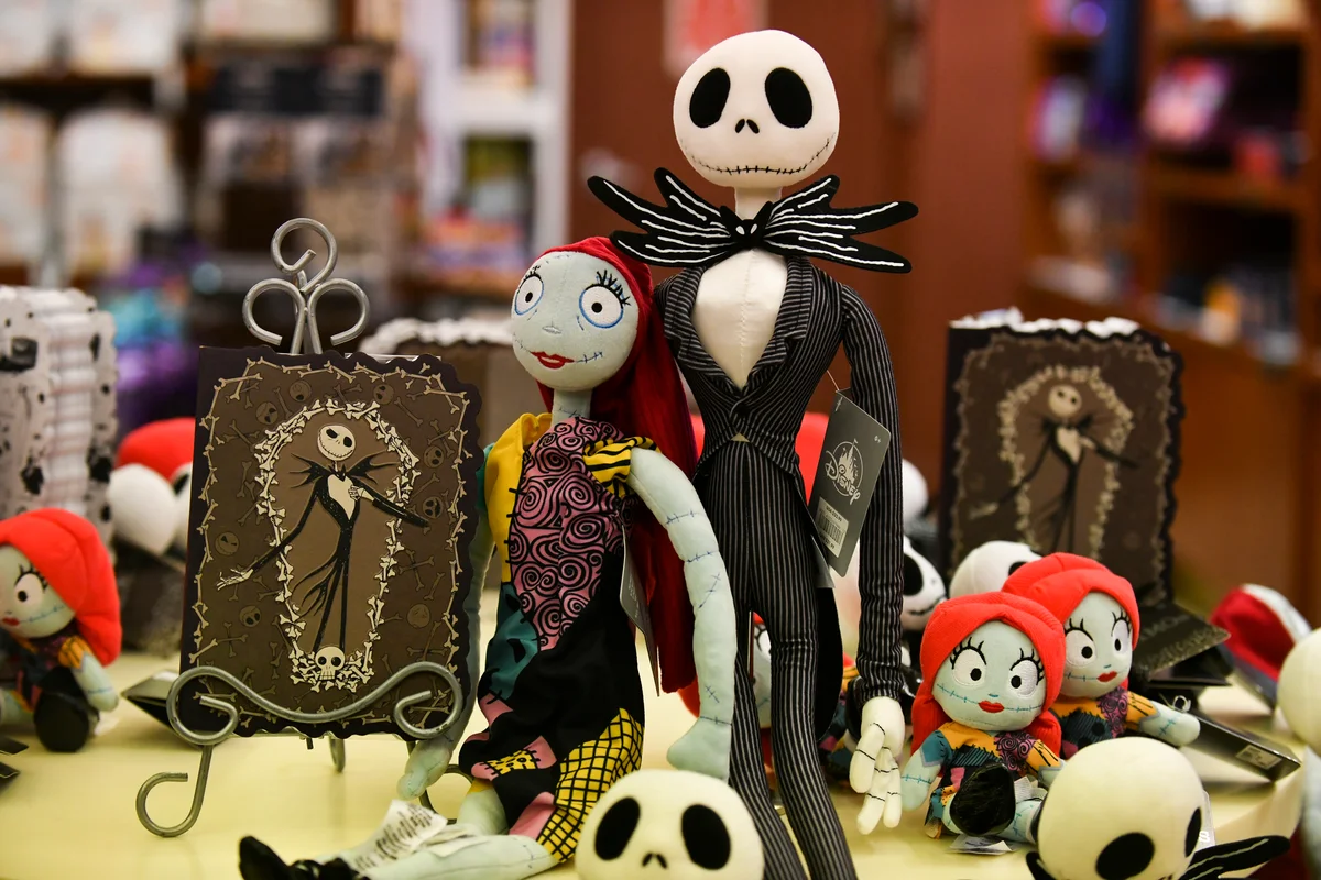 The Nightmare Before Christmas scene