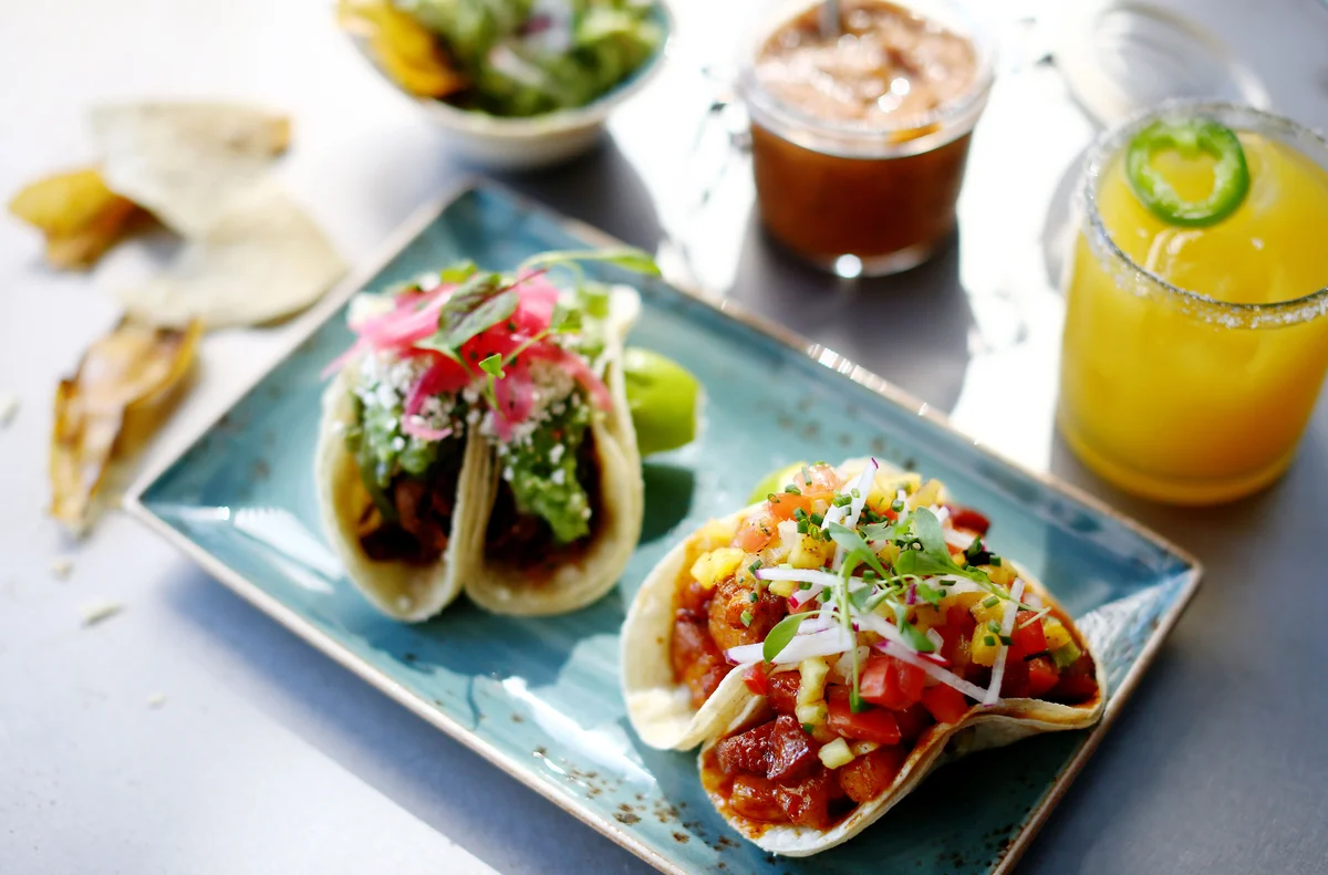 Christmas taco party