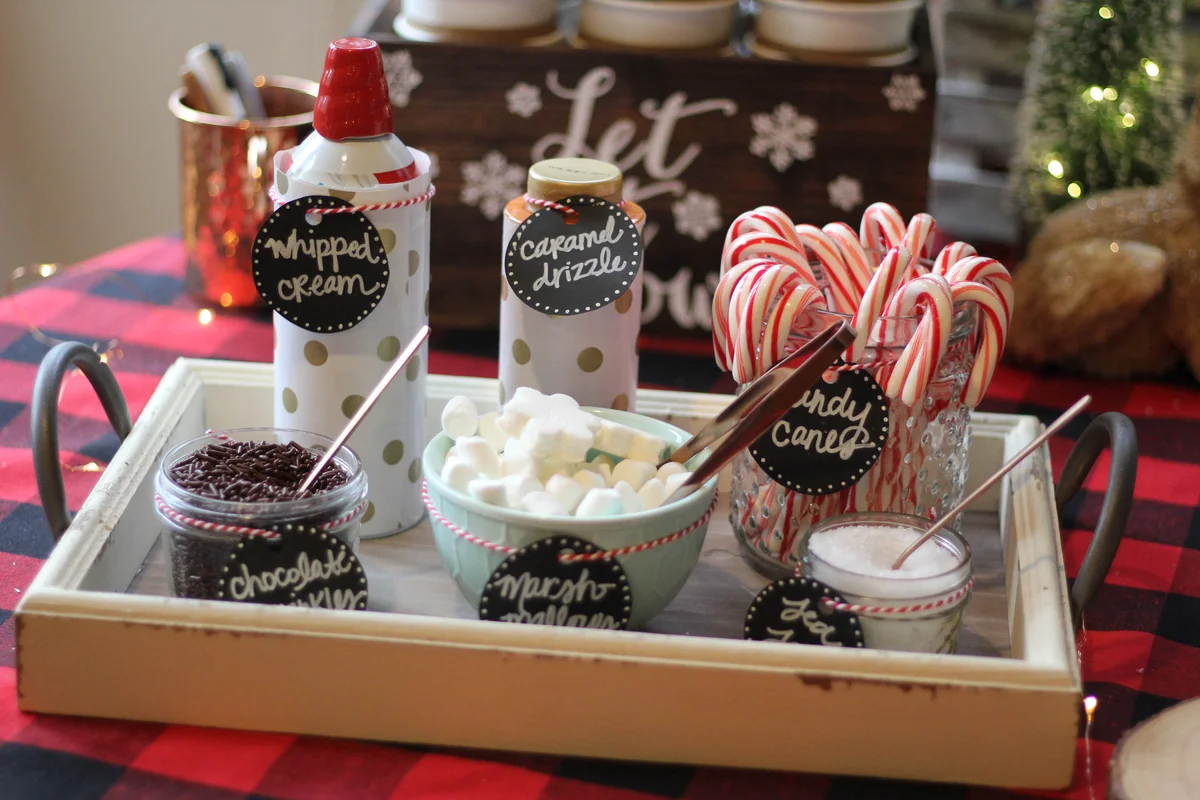 hot cocoa bar toppings