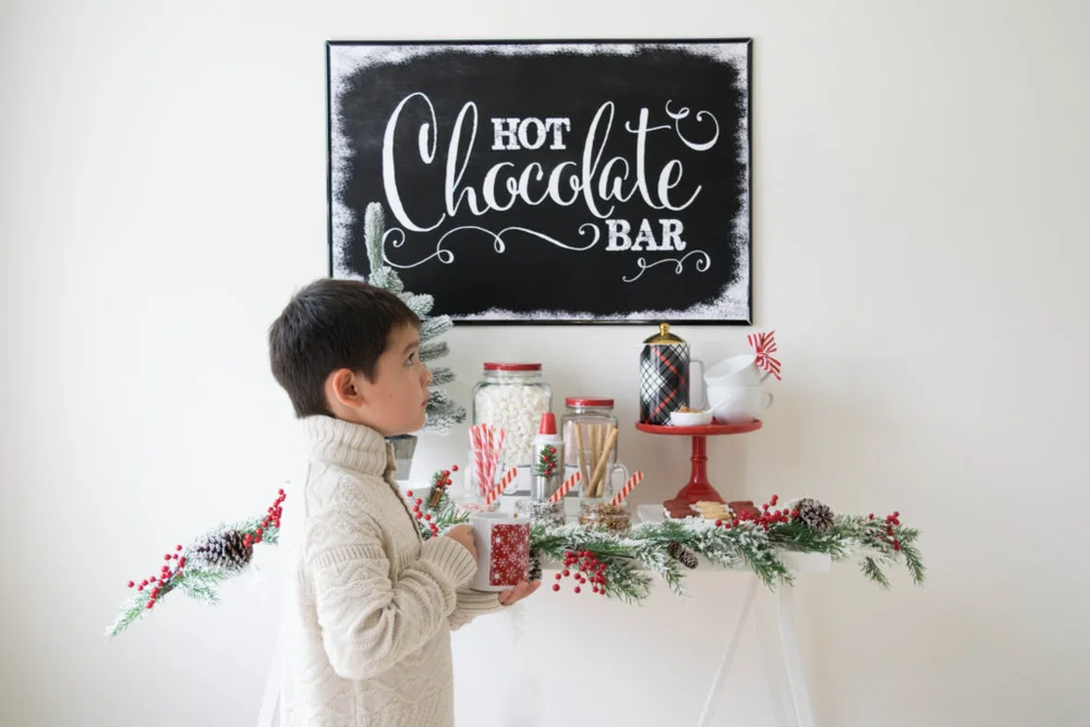 Holiday Hot Cocoa Bar