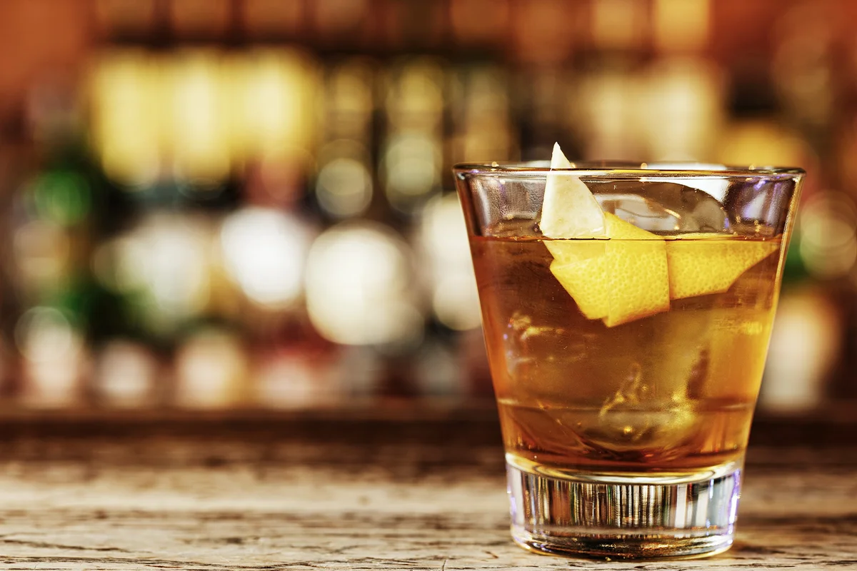 Sazerac - a classic alcoholic cocktail
